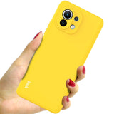 Xiaomi Mi 11 IMAK UC-2 Series Fleksibel Plastik Cover - Gul