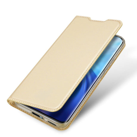 Xiaomi Mi 11 DUX DUCIS Skin Pro Series Thin Wallet Flip Cover - Guld