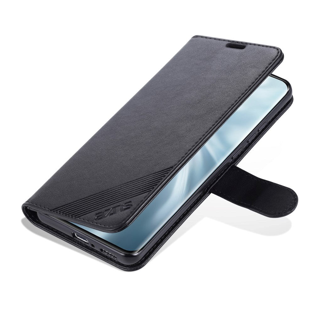 Xiaomi Mi 11 AZNS Læder Cover m. Pung - Sort