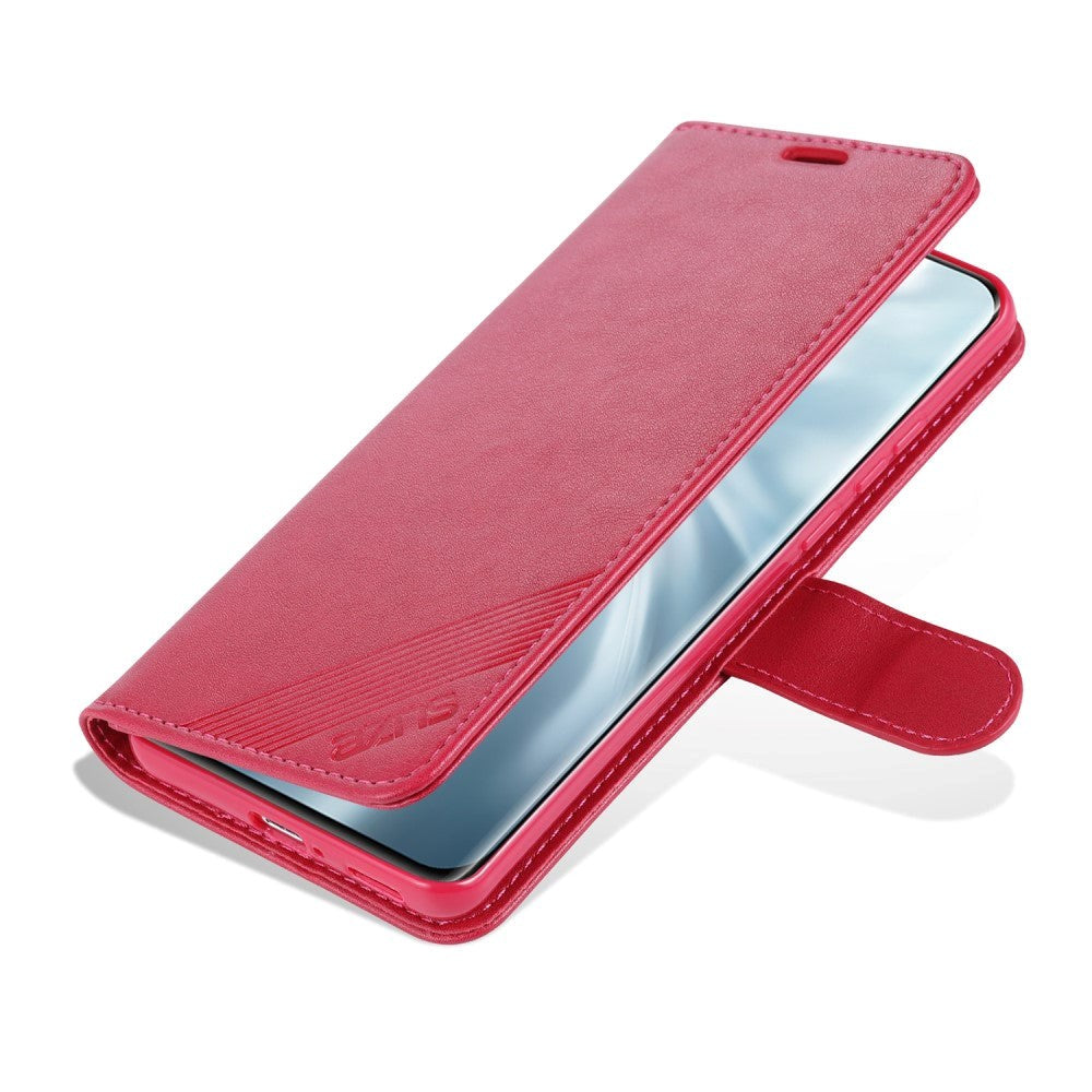 Xiaomi Mi 11 AZNS Læder Cover m. Pung - Pink