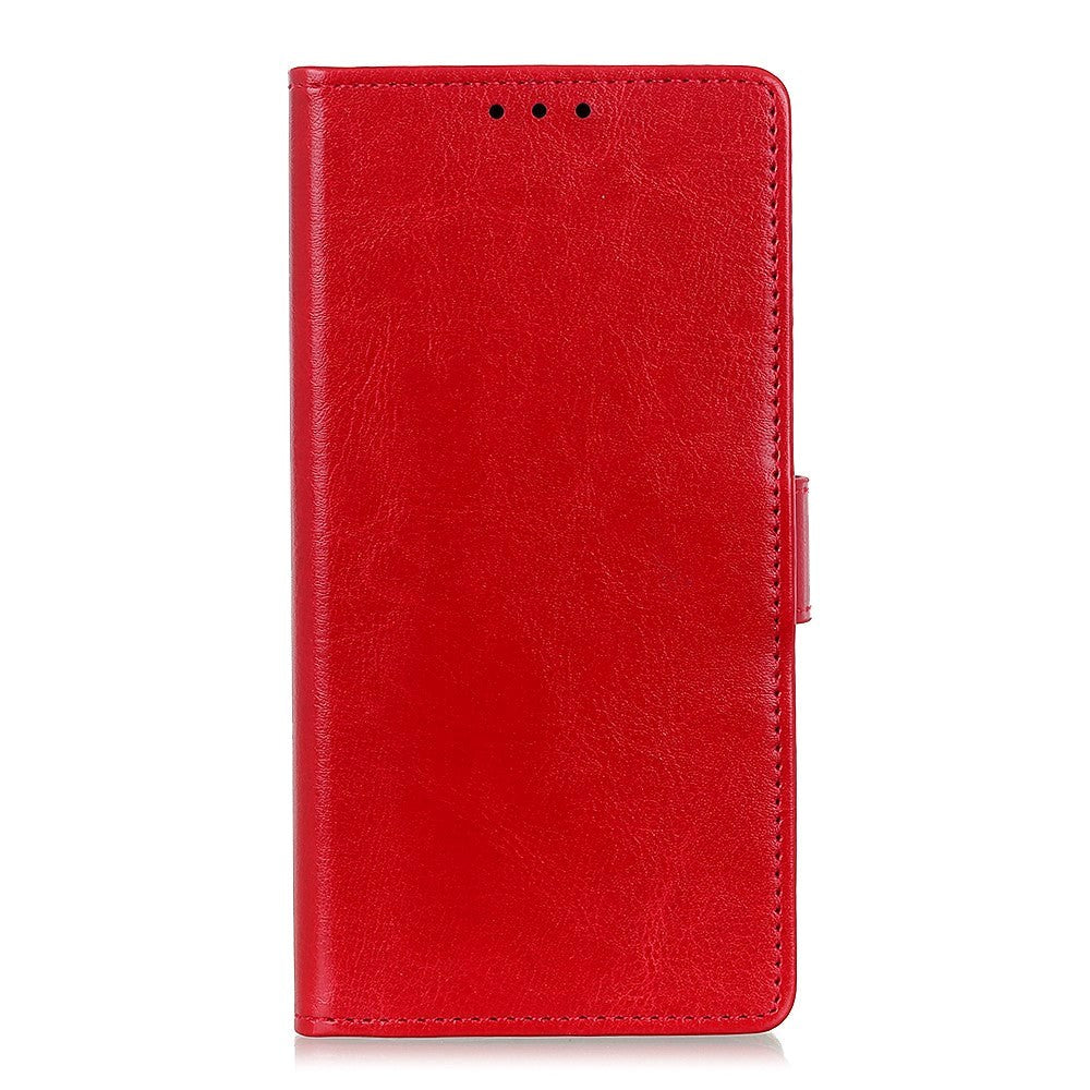 Xiaomi Poco M5S / Redmi Note 10S Flip Cover m. Kortholder & Ståfunktion - Rød