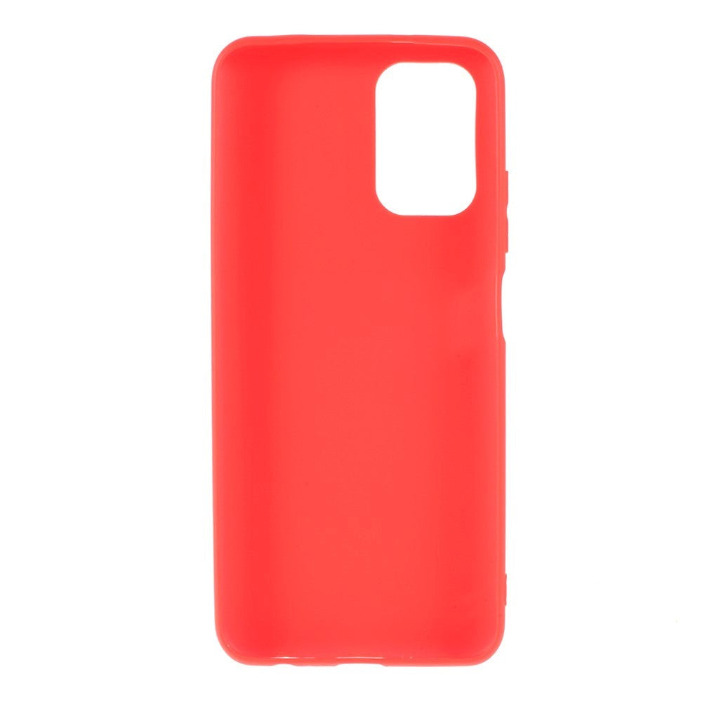 Xiaomi Poco M5S / Redmi Note 10S Fleksibelt Cover i Mat Plastik - Rød