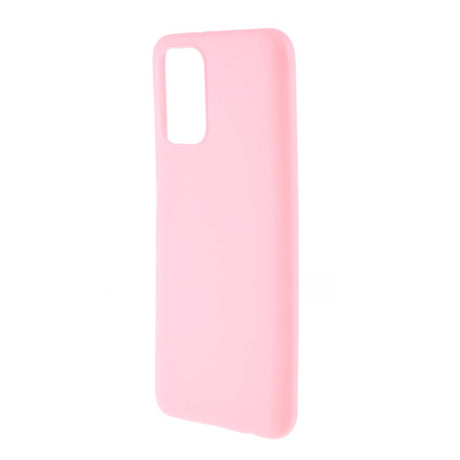 Xiaomi Poco M5S / Redmi Note 10S Fleksibelt Cover i Mat Plastik - Lyserød