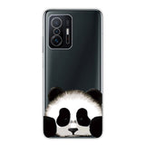 Xiaomi 11T / 11T Pro Fleksibelt Plastik Bagside Cover m. Print - Panda