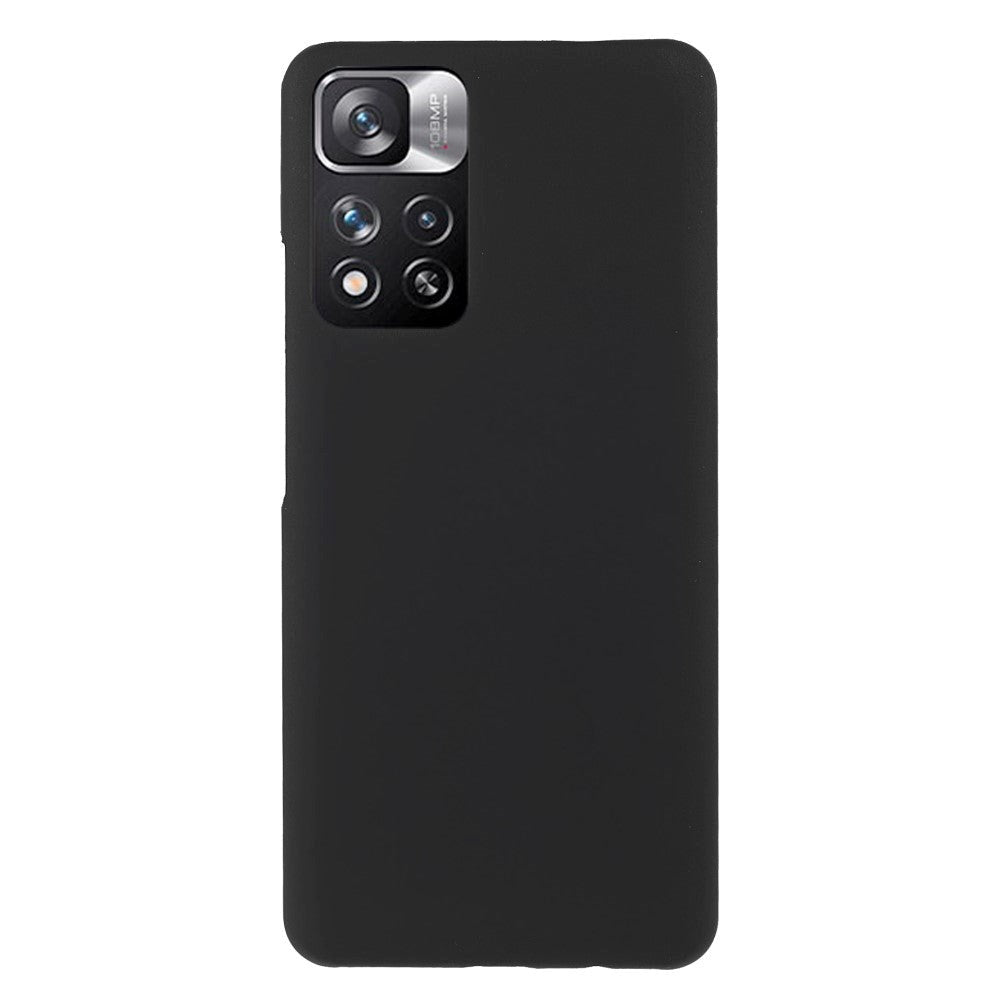 Xiaomi Redmi Note 11 Pro+ (Plus) Hårdt Plastik Bagside Cover - Sort