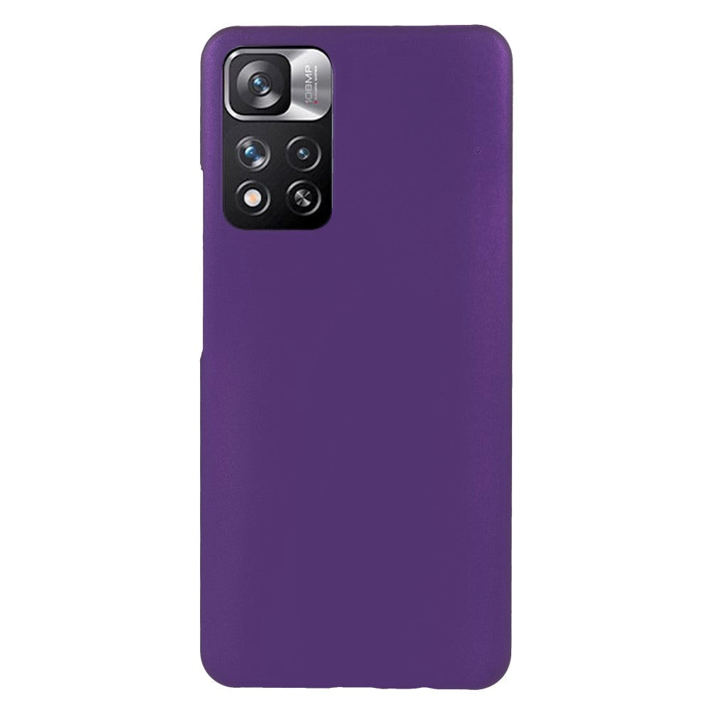 Xiaomi Redmi Note 11 Pro+ (Plus) Hårdt Plastik Bagside Cover - Lilla