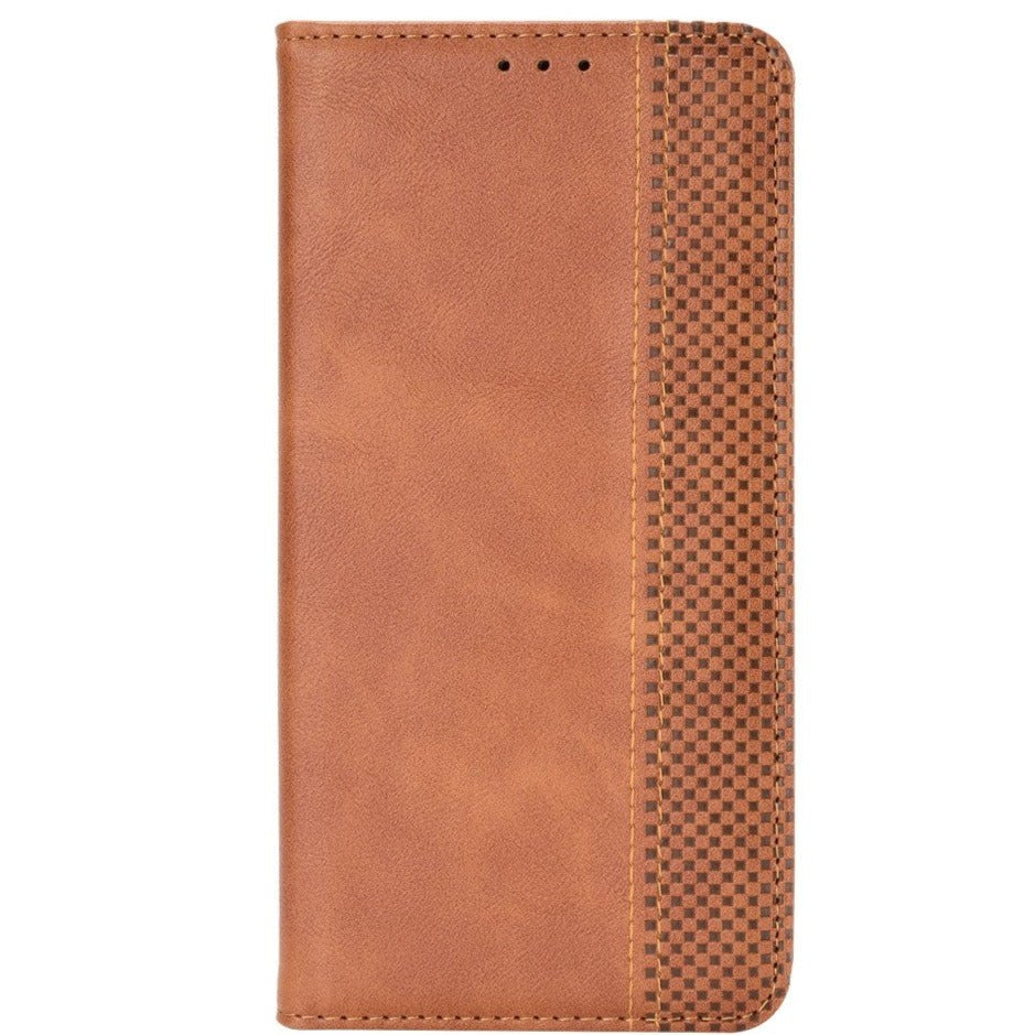 Xiaomi Redmi Note 11 Pro+ (Plus) Vintage Flip Cover M. Pung - Imiteret Læder - Brun