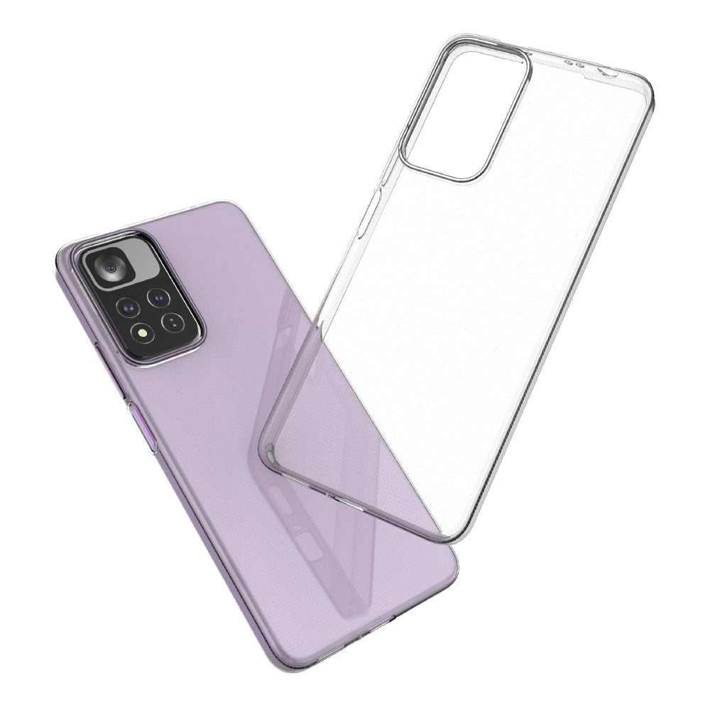 Xiaomi Redmi Note 11 Pro / 11 Pro+ (Plus) Ultra Thin Plastik Bagside Cover - Gennemsigtig