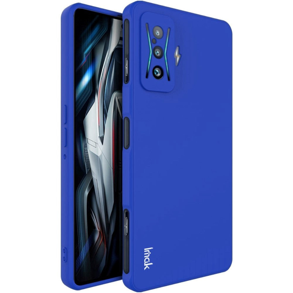 Xiaomi Poco F4 GT IMAK UC-4 Series Fleksibel Plastik Bagside Cover - Blå