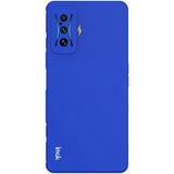 Xiaomi Poco F4 GT IMAK UC-4 Series Fleksibel Plastik Bagside Cover - Blå