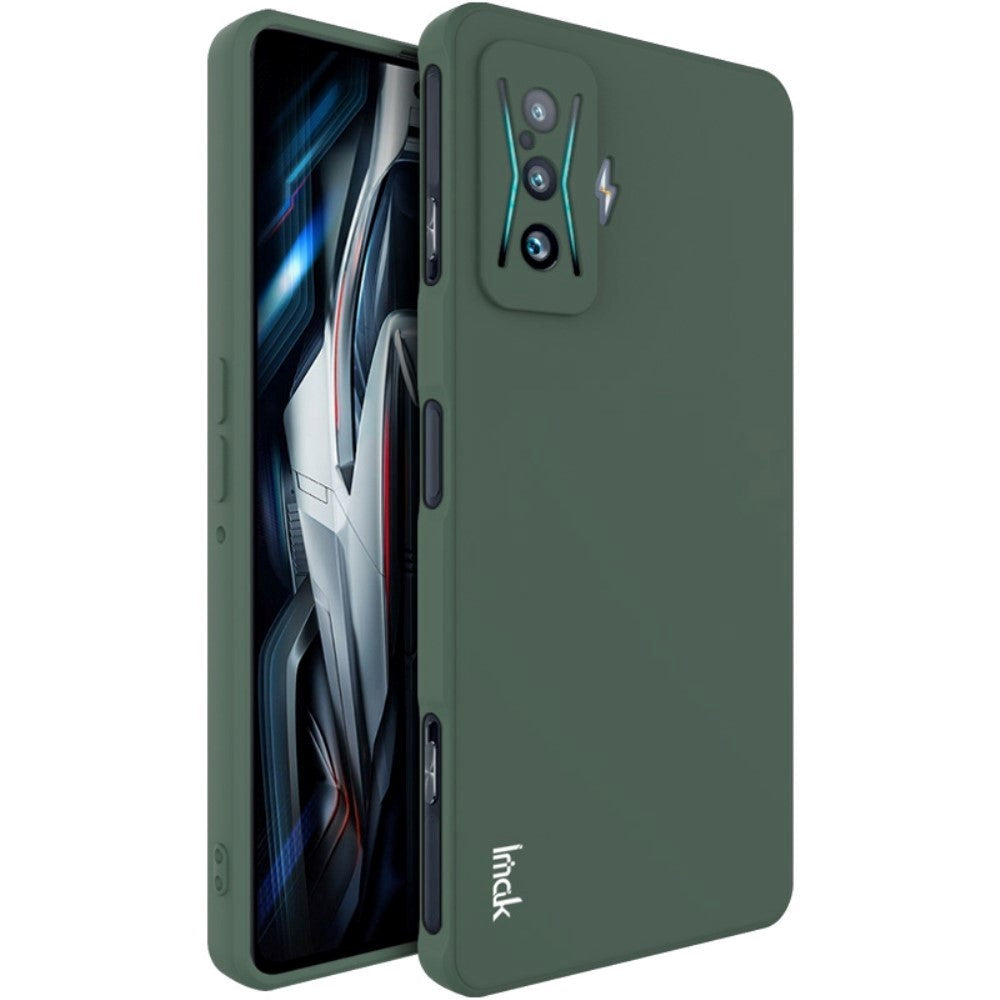 Xiaomi Poco F4 GT IMAK UC-4 Series Fleksibel Plastik Bagside Cover - Grøn