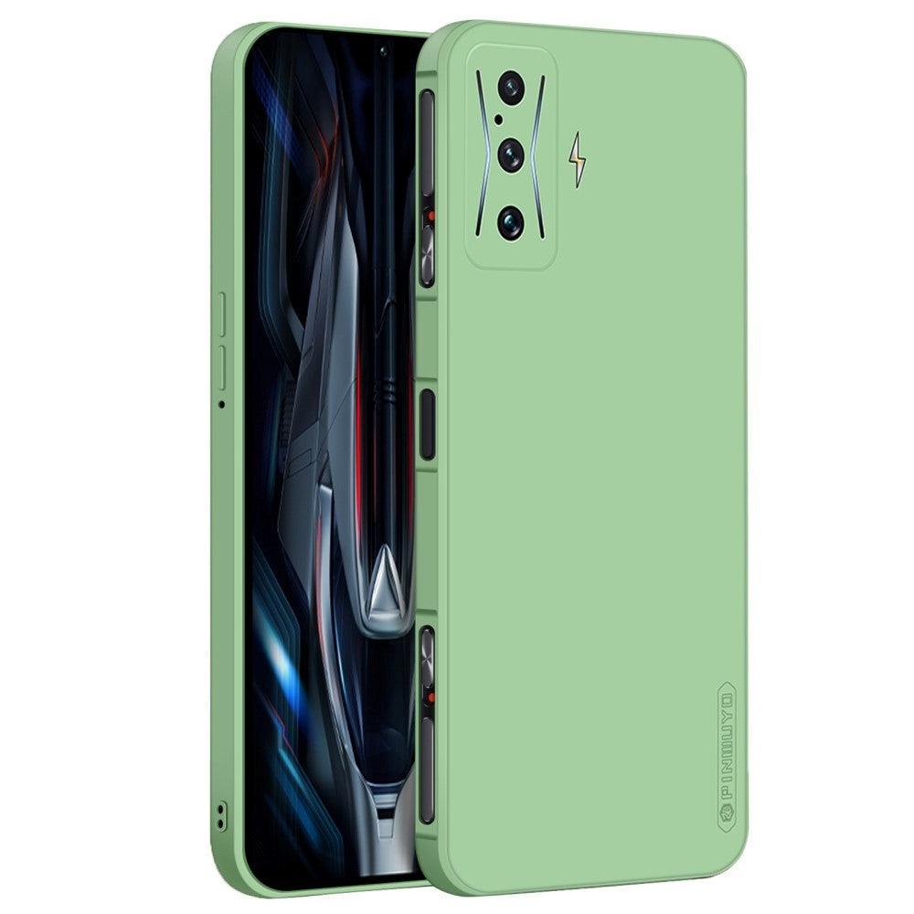 Xiaomi Poco F4 GT Pinwuyo Silikone Bagside Cover - Grøn