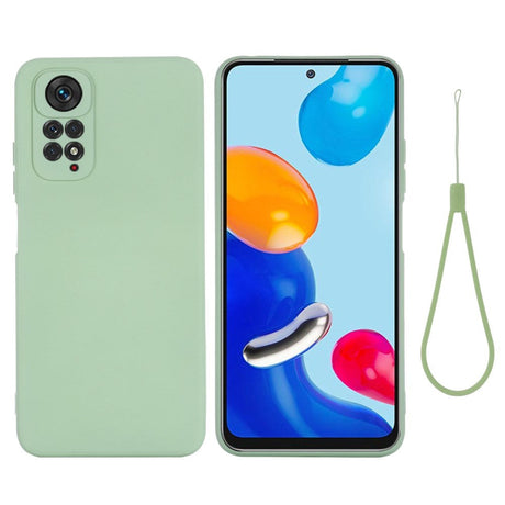 Xiaomi Redmi Note 11 / 11S Liquid Silikone Bagside Cover - Grøn