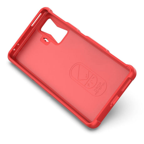 Xiaomi Poco F4 GT Fleksibelt Plastik Bagside Cover - Rød