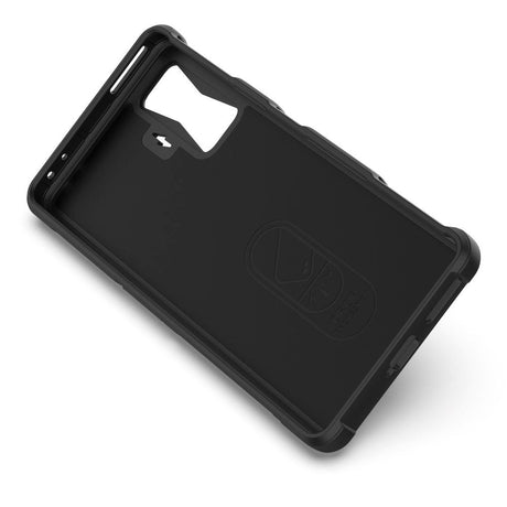 Xiaomi Poco F4 GT Fleksibelt Plastik Bagside Cover - Sort