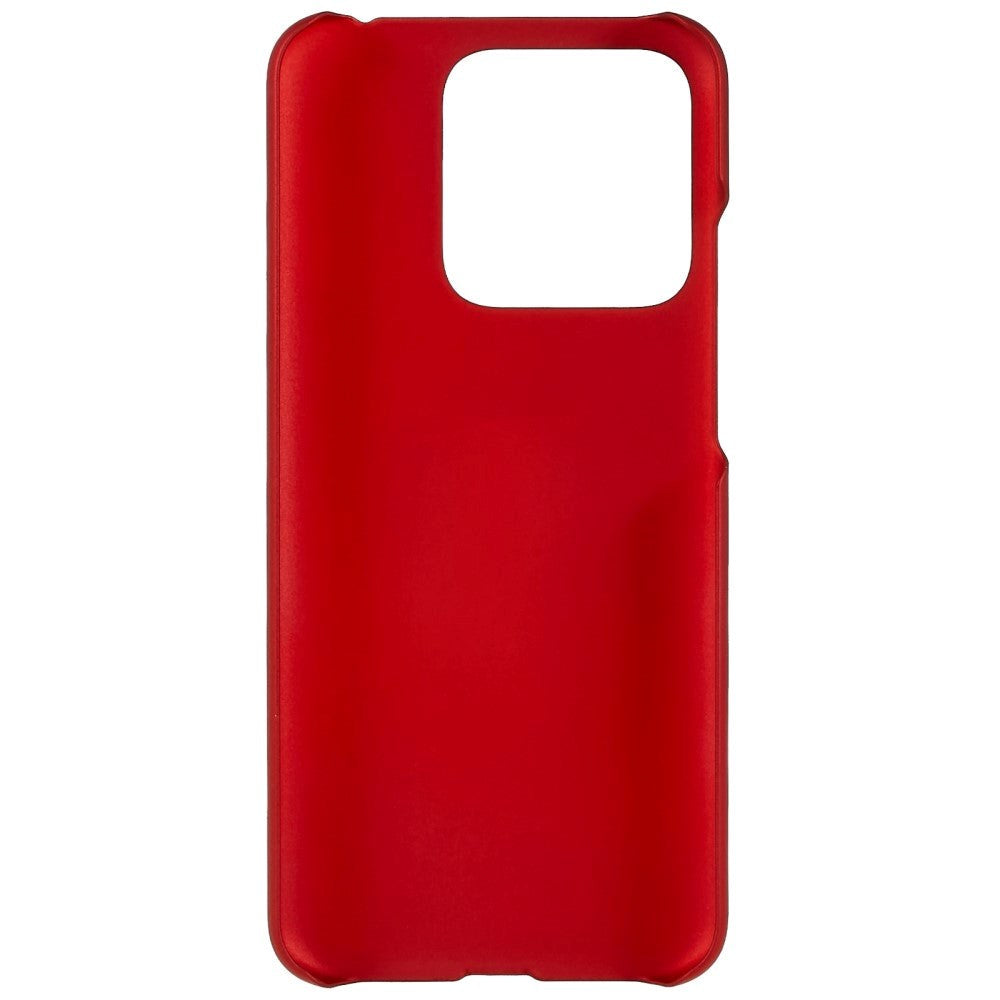 Xiaomi Redmi 10A Hårdt Plastik Bagside Cover - Rød
