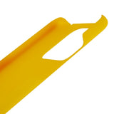 Xiaomi Redmi 10A Hårdt Plastik Bagside Cover - Gul