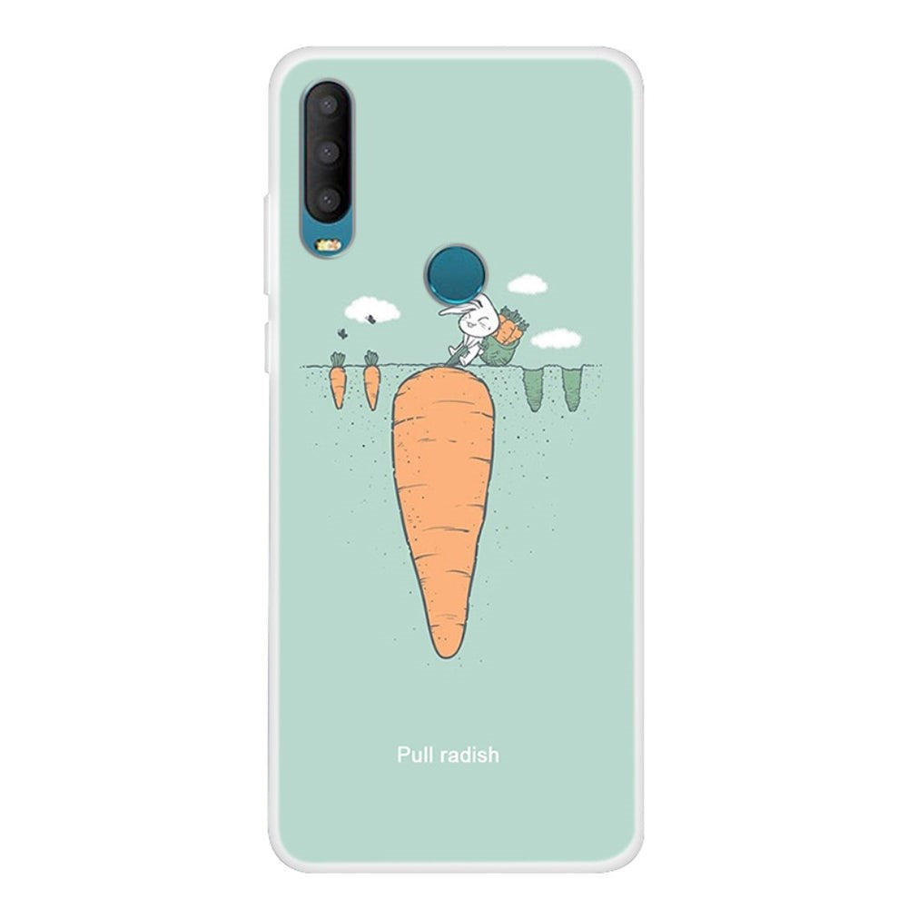 Alcatel 1S (2020) Plastik Cover - Gulerod