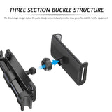 Backseat Car Mount Til Bilens Nakkestøtte - Max Mobil: 195mm x 100mm - Rød