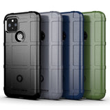 EIDERWOOD Google Pixel 5 Rugged Shield Series Håndværker Bagside Cover - Blå