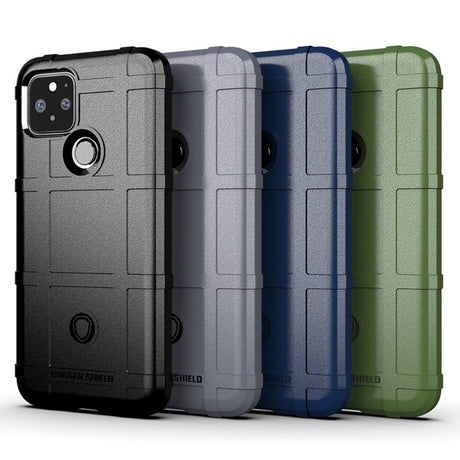 EIDERWOOD Google Pixel 5 Rugged Shield Series Håndværker Bagside Cover - Blå