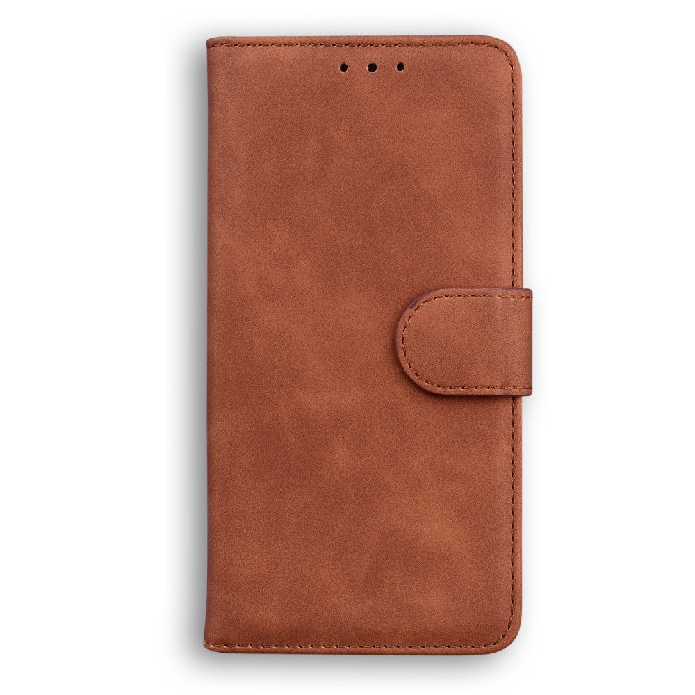 EIDERWOOD Google Pixel 5a Kunstlæder Flip Cover m. Pung - Brun