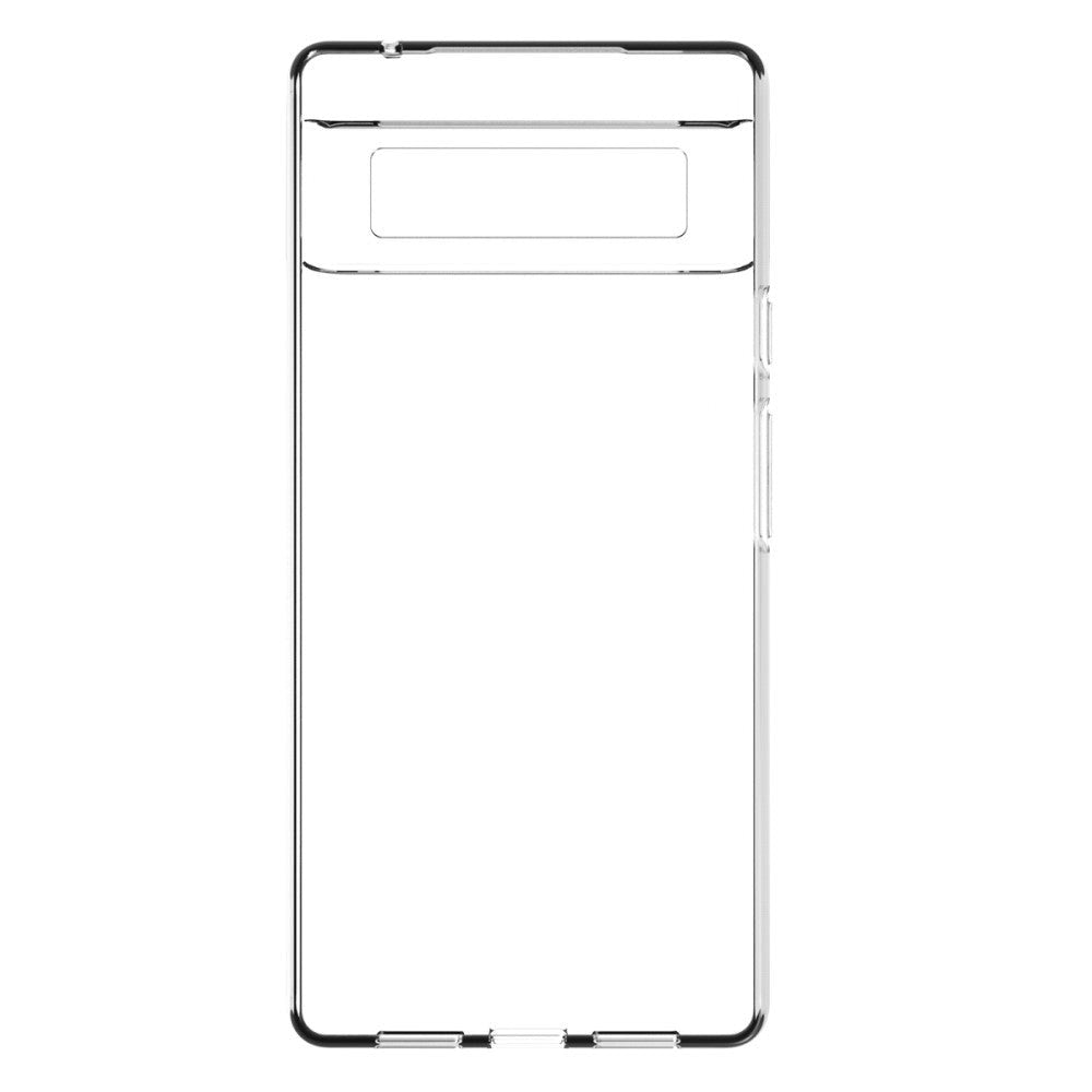 Google Pixel 6 Fleksibelt Plast Bagside Cover - Gennemsigtig