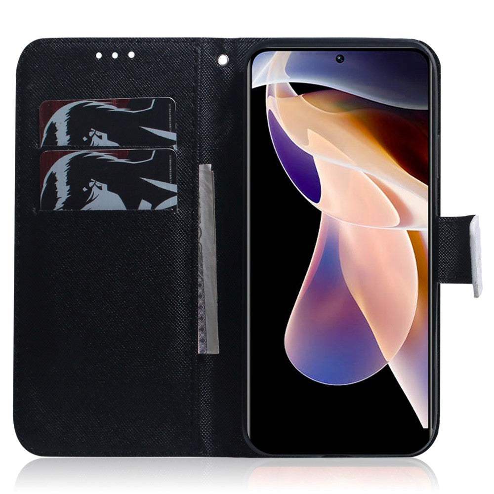 Google Pixel 6 Pro Læder Flip Cover m. Pung & Print - "Don't Touch My Phone"