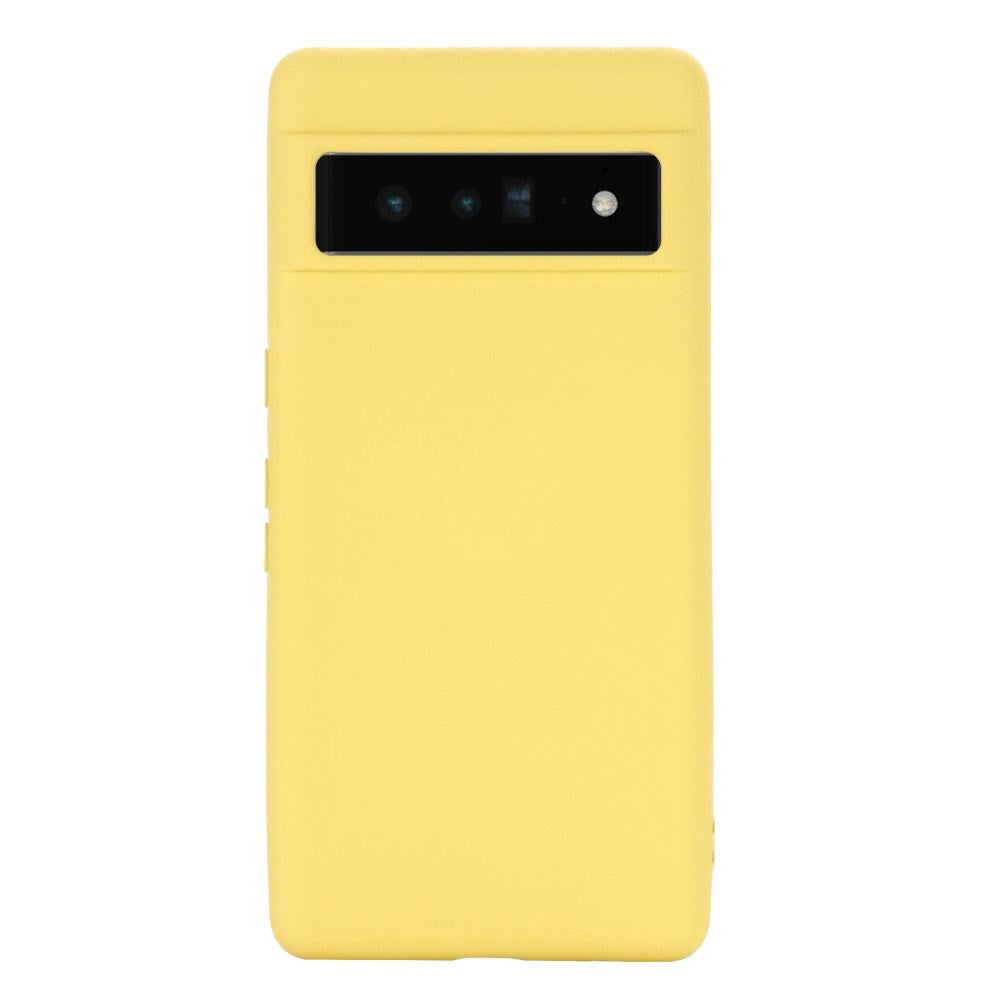 Google Pixel 7 Pro Liquid Silikone Cover m. Strop - Gul