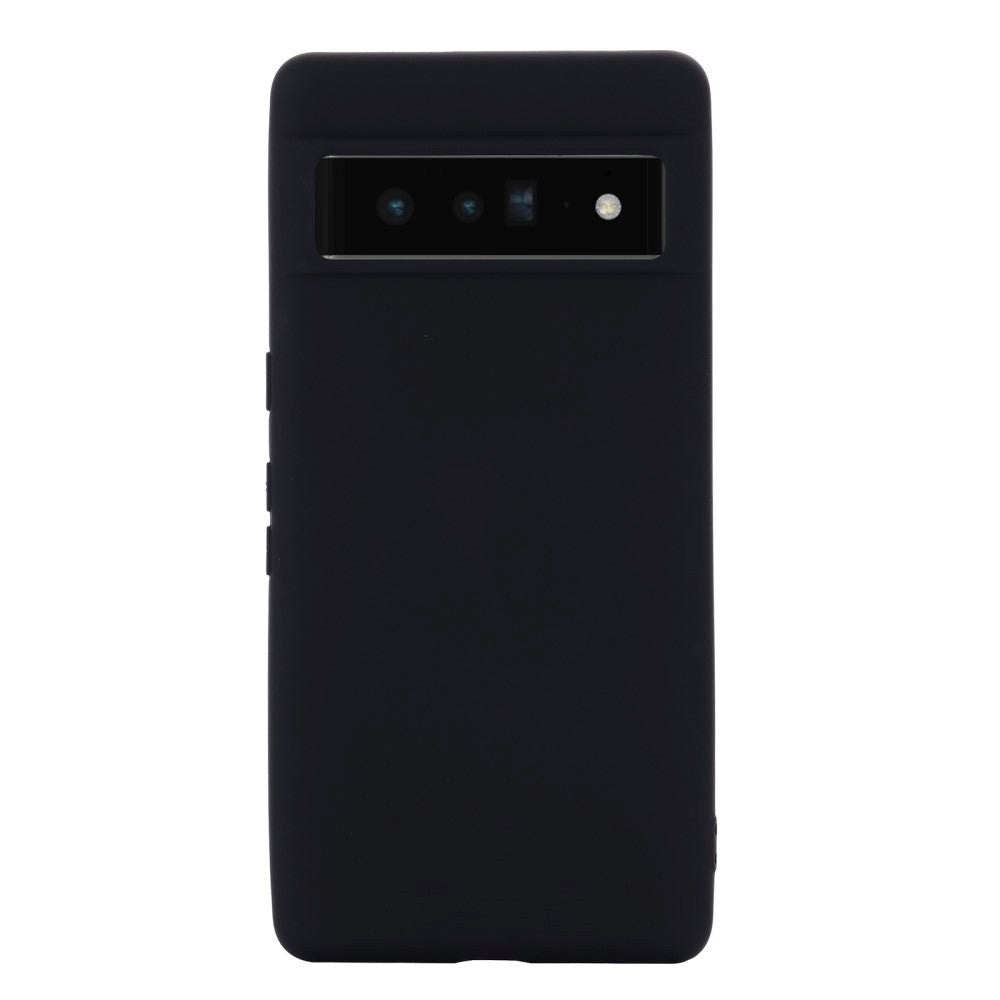 Google Pixel 7 Pro Liquid Silikone Cover m. Strop - Sort