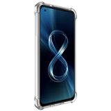 Asus Zenfone 8 IMAK Fleksibelt Plastik Bagside Cover - Gennemsigtig