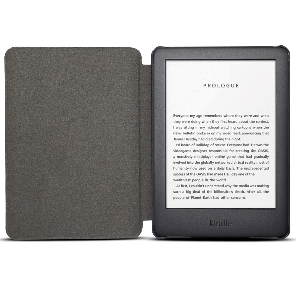 Amazon Kindle Paperwhite 5 11th Generation (2021) Kunstlæder Flip Cover m. Vågeblus Funktion - Geometri