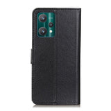 OnePlus Nord CE 2 Lite (5G) PU Litchi Læder Flip Cover m. Pung - Sort