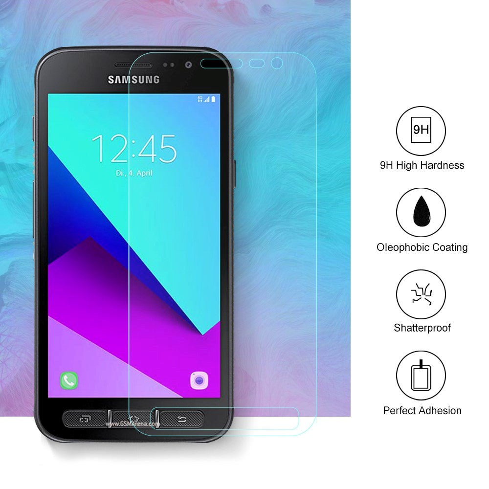 Samsung Galaxy Xcover 4 / 4s Skærmbeskyttelse - Case Friendly - Gennemsigtig