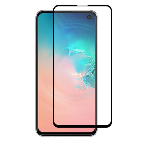 Samsung Galaxy S10e Hat-Prince Skærmbeskyttelse - Full Fit - Sort