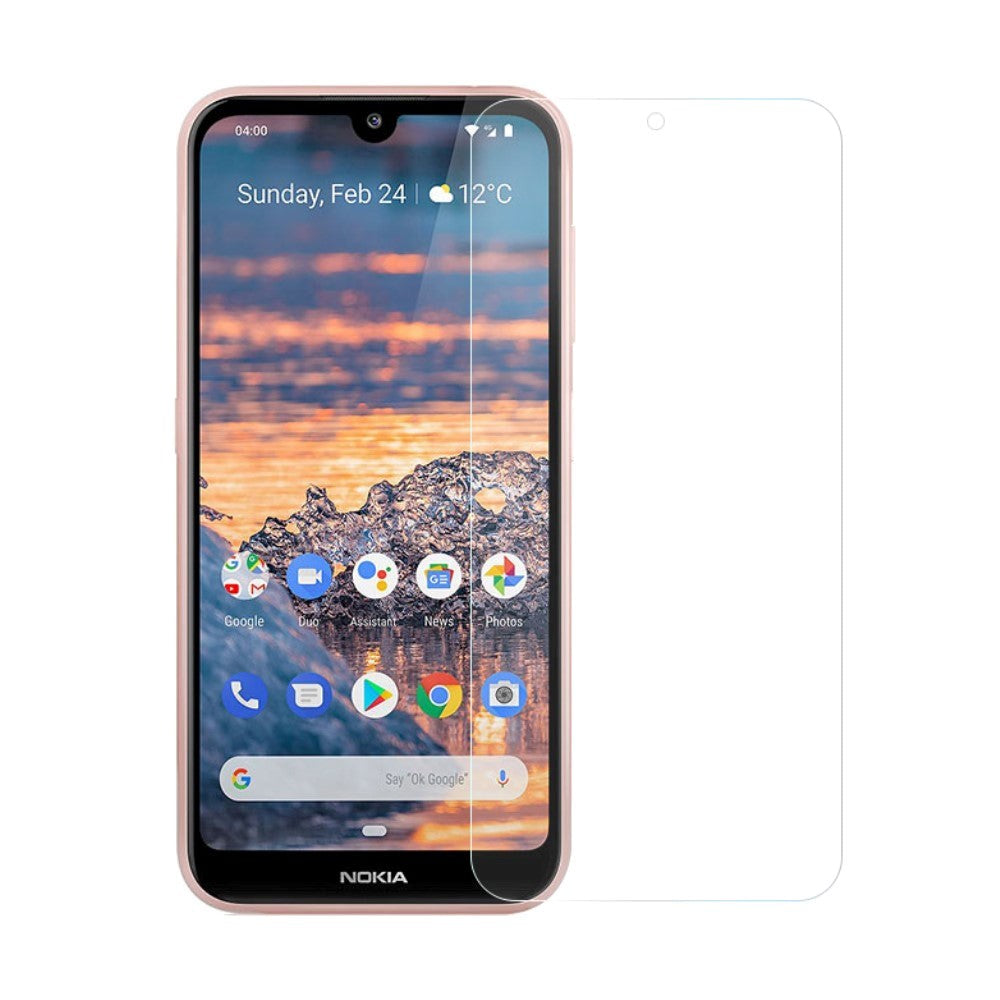 Nokia 4.2 Hærdet Glas - Case Friendly - Gennemsigtig