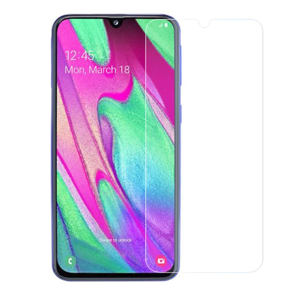 Samsung Galaxy A40 Beskyttelsesglas - Case Friendly - Skærmbeskyttelse - Gennemsigtig