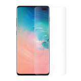 Samsung Galaxy S10+ (Plus) Hærdet Glas - Beskyttelsesglas - Full Fit - Gennemsigtig