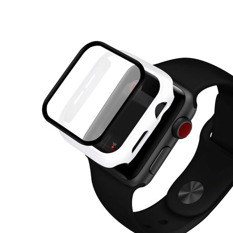 Apple Watch SE/6/5/4 (40mm) 360° Skærmbeskyttelse + Cover Beskyttelse - Hvid