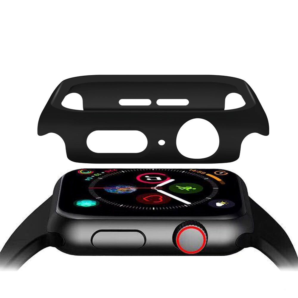 Apple Watch SE/6/5/4 (44mm) Skærmbeskyttelse + Cover - Sort