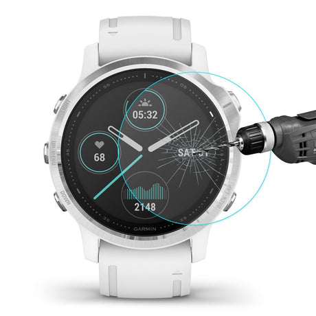 ENKAY Garmin Fenix 6s / 6s Pro / 6s Sapphire Hærdet Glas Beskyttelse - Gennemsigtig