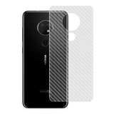 Nokia 7.2 / 6.2 IMAK Carbon Fiber Plast Cover Gennemsigtig