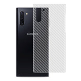 IMAK Carbon Fiber Samsung Galaxy Note10 Plastik Cover - Gennemsigtig