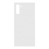 IMAK Carbon Fiber Samsung Galaxy Note10 Plastik Cover - Gennemsigtig