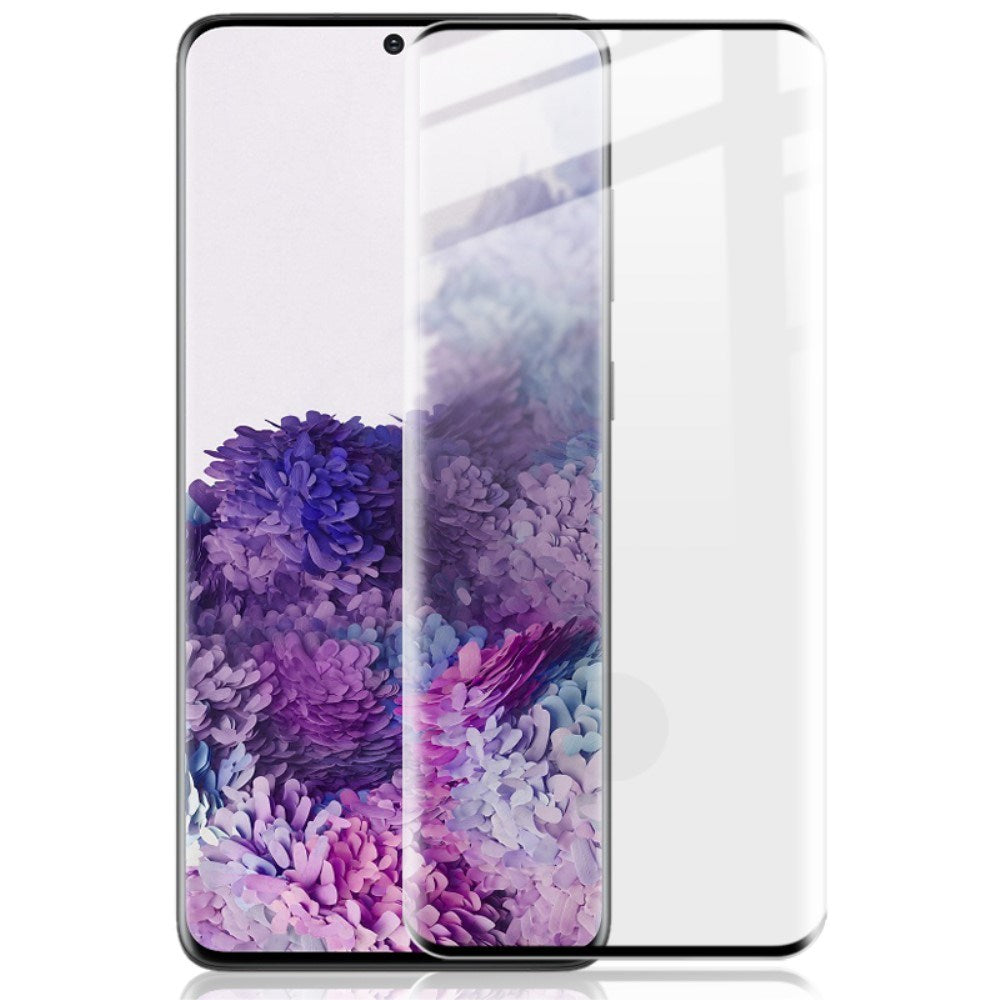 IMAK Samsung Galaxy S20+ (Plus) Glas Skærmbeskyttelse - Full-Fit - Gennemsigtig