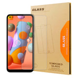 Samsung Galaxy M11 Case Friendly Beskyttelsesglas - Hærdet Glas - Gennemsigtig