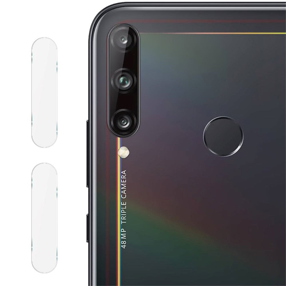 Huawei P40 Lite E IMAK Beskyttelsesglas til Kameralinse - Gennemsigtig (2 stk.)