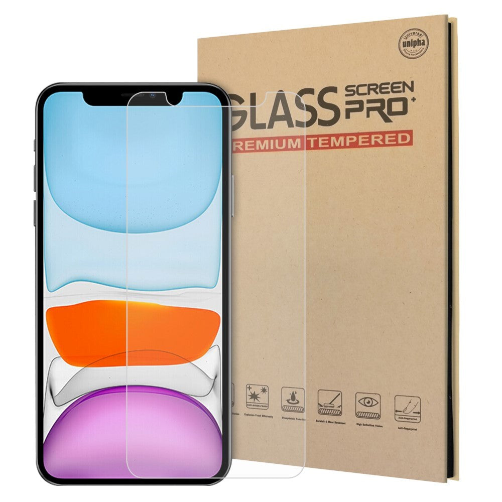 iPhone 12 / 12 Pro Arc Edge Hærdet Glas - Case Friendly - Skærmbeskyttelse - Gennemsigtig