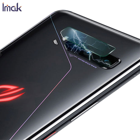 Asus ROG Phone 3 (ZS661KS) IMAK Beskyttelsesglas til Kameralinse - Gennemsigtig (2 stk.)