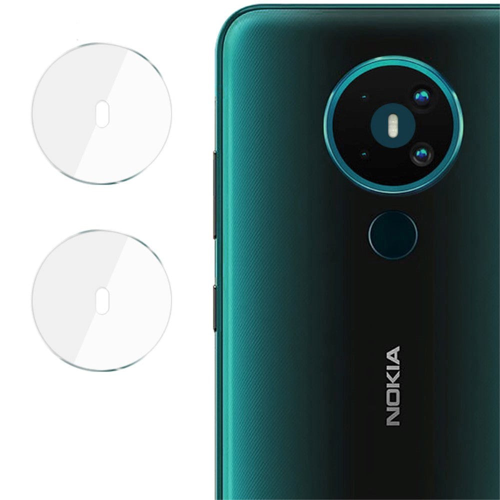 Nokia 5.3 IMAK Beskyttelsesglas til Kameralinse - Gennemsigtig (2 stk.)